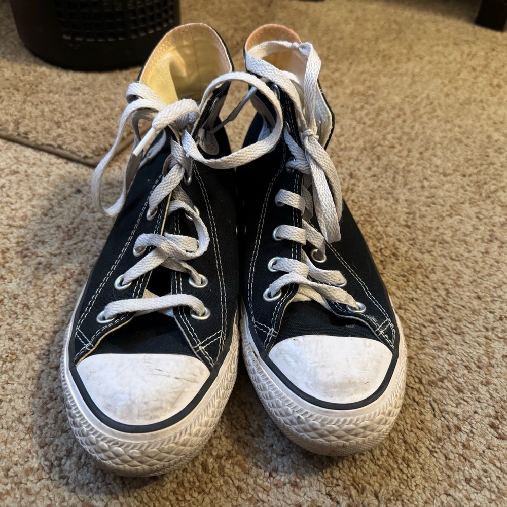 Women's Converse Black High-Top Sneakers